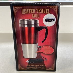 NIB Heated Travel Mug